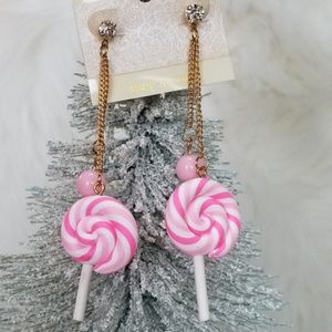 BUBBLEGUM LOLLIPOP EARRINGS